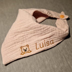 Baby-Dreieckstuch aus Musselin