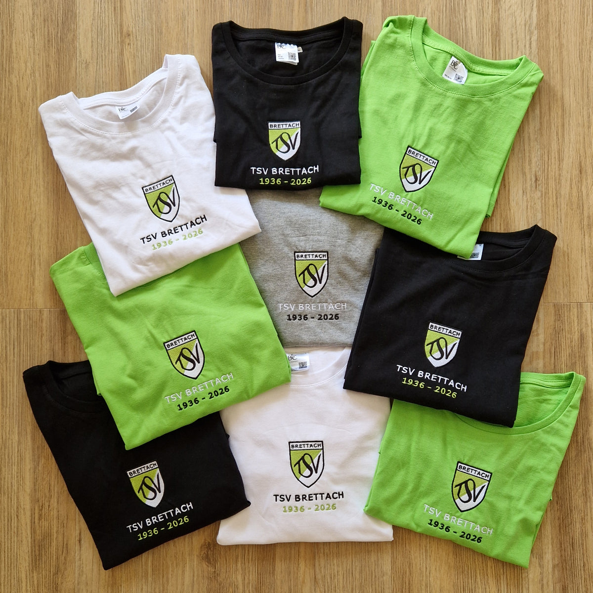 Jubiläums-Shirts zum 90-jährigen Vereinsbestehen