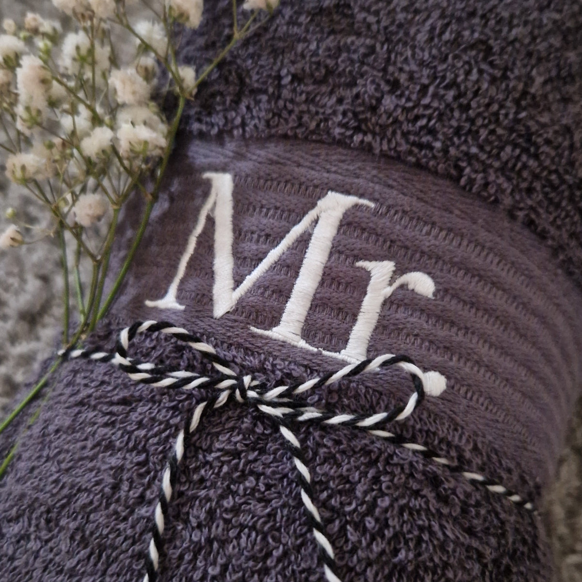 Handtuch-Set „Mr & Mrs“