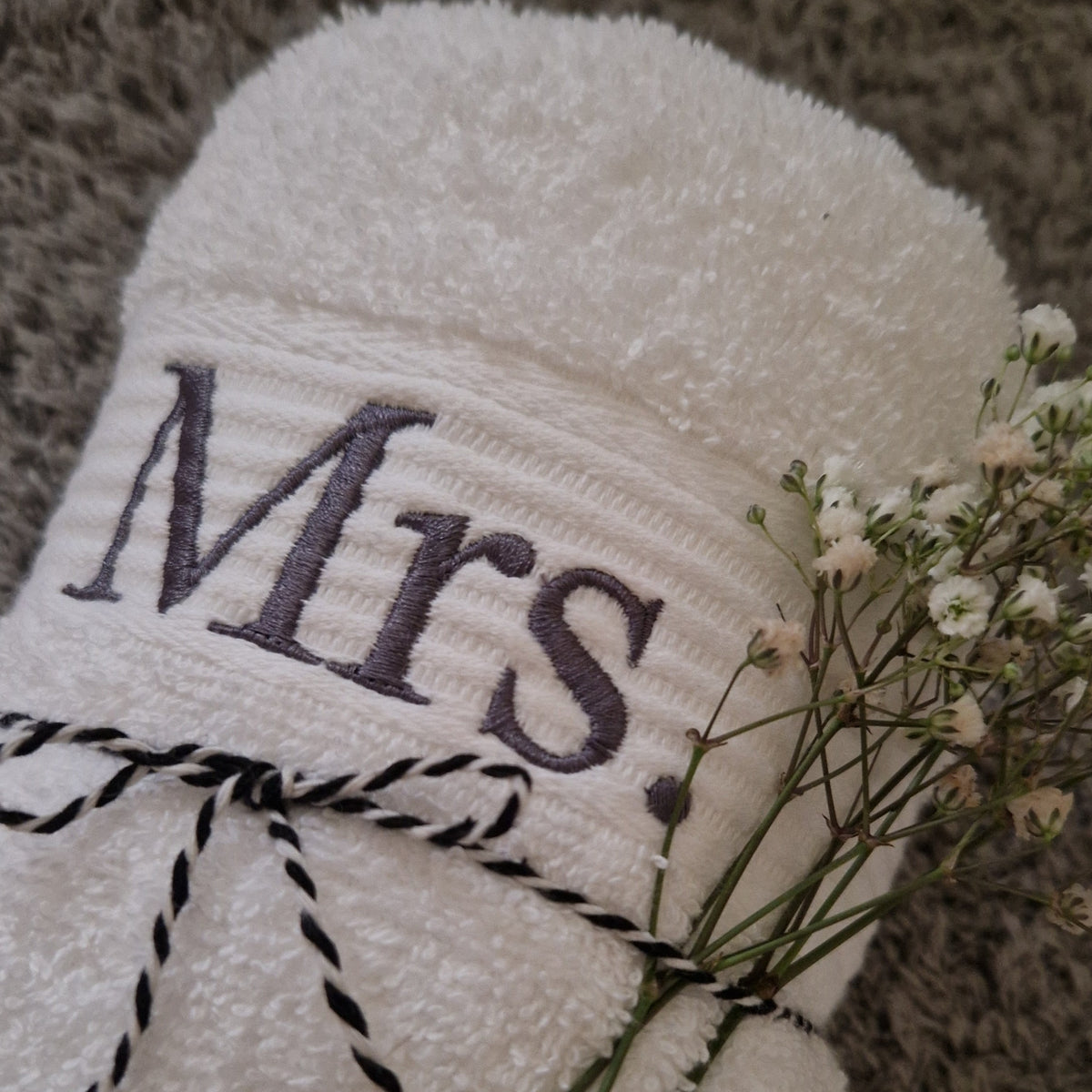 Handtuch-Set „Mr & Mrs“